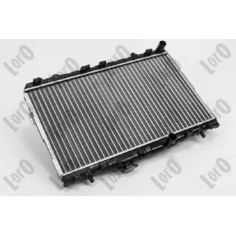 Radiateur, refroidissement du moteur ABAKUS 019-017-0010