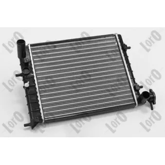 Radiateur, refroidissement du moteur ABAKUS 019-017-0011