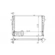 Radiateur, refroidissement du moteur ABAKUS 019-017-0014 - Visuel 3