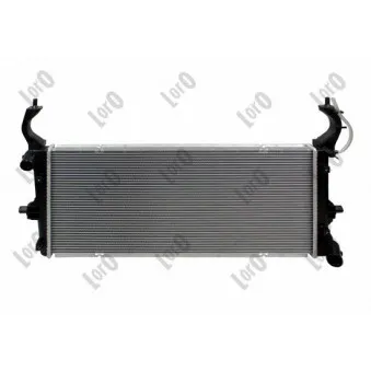 Radiateur, refroidissement du moteur ABAKUS 019-017-0041