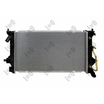 Radiateur, refroidissement du moteur ABAKUS 019-017-0043