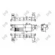 Intercooler, échangeur ABAKUS 019-018-0001 - Visuel 3