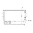 Radiateur, refroidissement du moteur ABAKUS 022-017-0003 - Visuel 3