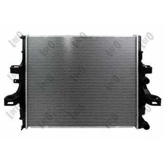 Radiateur, refroidissement du moteur ABAKUS 022-017-0010-B