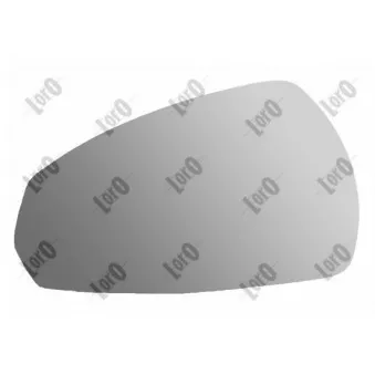 Verre de rétroviseur, rétroviseur extérieur ABAKUS 0231G03