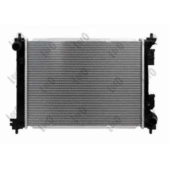 Radiateur, refroidissement du moteur ABAKUS 024-017-0011