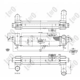 Intercooler, échangeur ABAKUS