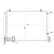 Condenseur, climatisation ABAKUS 030-016-0014 - Visuel 2