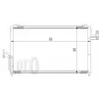 Condenseur, climatisation ABAKUS 030-016-0016 - Visuel 3