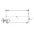 Condenseur, climatisation ABAKUS 030-016-0018 - Visuel 3