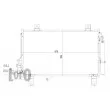 Condenseur, climatisation ABAKUS 030-016-0019 - Visuel 3
