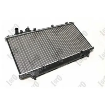 Radiateur, refroidissement du moteur ABAKUS 030-017-0002