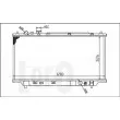 Radiateur, refroidissement du moteur ABAKUS 030-017-0002 - Visuel 3