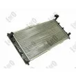 Radiateur, refroidissement du moteur ABAKUS 030-017-0010 - Visuel 1