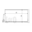 Condenseur, climatisation ABAKUS 032-016-0001 - Visuel 3