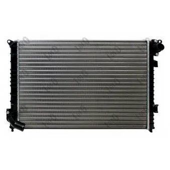 Radiateur, refroidissement du moteur ABAKUS 032-017-0006