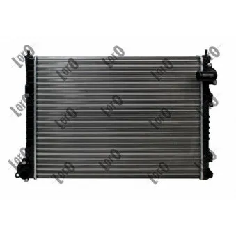 Radiateur, refroidissement du moteur ABAKUS 032-017-0007