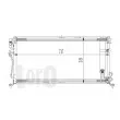 Condenseur, climatisation ABAKUS 033-016-0009 - Visuel 2