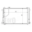 Condenseur, climatisation ABAKUS 033-016-0013 - Visuel 3