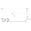 Condenseur, climatisation ABAKUS 033-016-0014 - Visuel 3