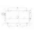Condenseur, climatisation ABAKUS 033-016-0018 - Visuel 1