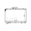 Radiateur, refroidissement du moteur ABAKUS 033-017-0007 - Visuel 3