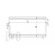 Condenseur, climatisation ABAKUS 035-016-0002 - Visuel 3