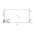 Condenseur, climatisation ABAKUS 035-016-0035 - Visuel 3