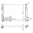 Radiateur, refroidissement du moteur ABAKUS 035-017-0004 - Visuel 3