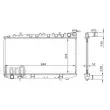Radiateur, refroidissement du moteur ABAKUS 035-017-0020 - Visuel 3