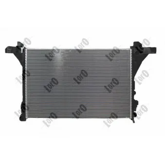 Radiateur, refroidissement du moteur ABAKUS 035-017-0029-B