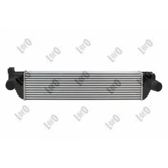 Intercooler, échangeur ABAKUS 035-018-0005