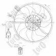 Ventilateur, refroidissement du moteur ABAKUS 037-014-0008 - Visuel 3