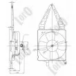 Ventilateur, refroidissement du moteur ABAKUS 037-014-0023 - Visuel 3