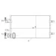 Condenseur, climatisation ABAKUS 037-016-0046 - Visuel 2