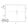Condenseur, climatisation ABAKUS 037-016-0047 - Visuel 3