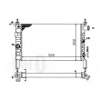 Radiateur, refroidissement du moteur ABAKUS 037-017-0002 - Visuel 3