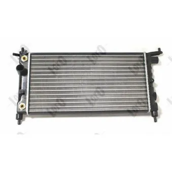Radiateur, refroidissement du moteur ABAKUS 037-017-0009