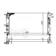 Radiateur, refroidissement du moteur ABAKUS 037-017-0013 - Visuel 3