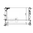 Radiateur, refroidissement du moteur ABAKUS 037-017-0015 - Visuel 3