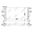 Radiateur, refroidissement du moteur ABAKUS 037-017-0019 - Visuel 3