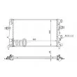 Radiateur, refroidissement du moteur ABAKUS 037-017-0027 - Visuel 3