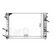Radiateur, refroidissement du moteur ABAKUS 037-017-0031-B - Visuel 3