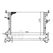 Radiateur, refroidissement du moteur ABAKUS 037-017-0035 - Visuel 3
