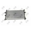 Radiateur, refroidissement du moteur ABAKUS 037-017-0046-B - Visuel 2