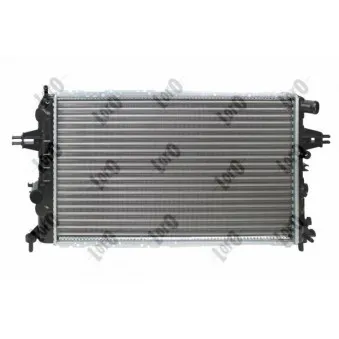 Radiateur, refroidissement du moteur ABAKUS 037-017-0048