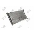 Radiateur, refroidissement du moteur ABAKUS 037-017-0050 - Visuel 1