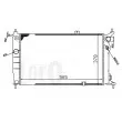 Radiateur, refroidissement du moteur ABAKUS 037-017-0050 - Visuel 3