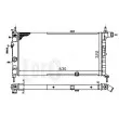 Radiateur, refroidissement du moteur ABAKUS 037-017-0054 - Visuel 3
