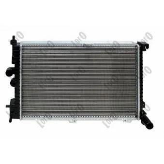 Radiateur, refroidissement du moteur ABAKUS 037-017-0057
